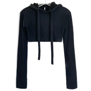 AYAI ARE YOU AM I Cropped Hoodie Sweatshirt